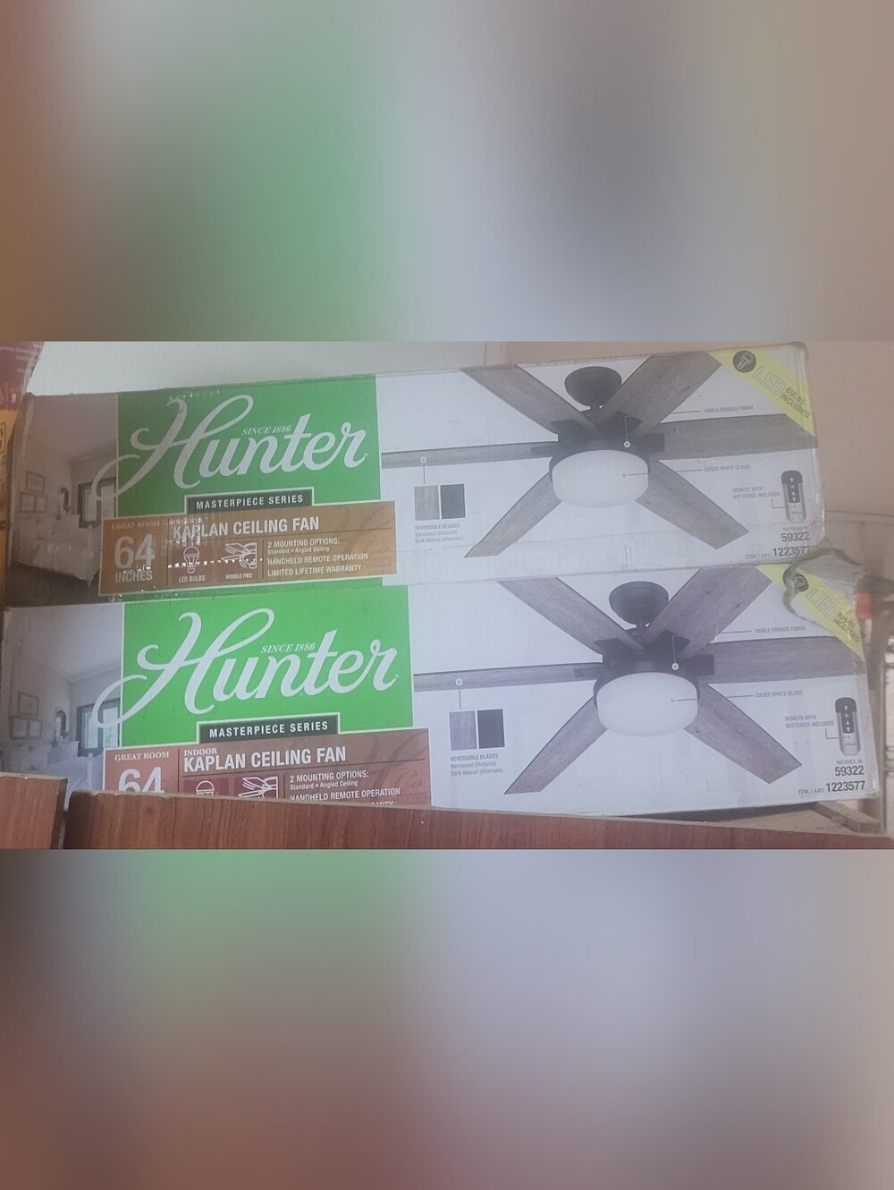 Hunter Kaplan 64 inch Ceiling Fan